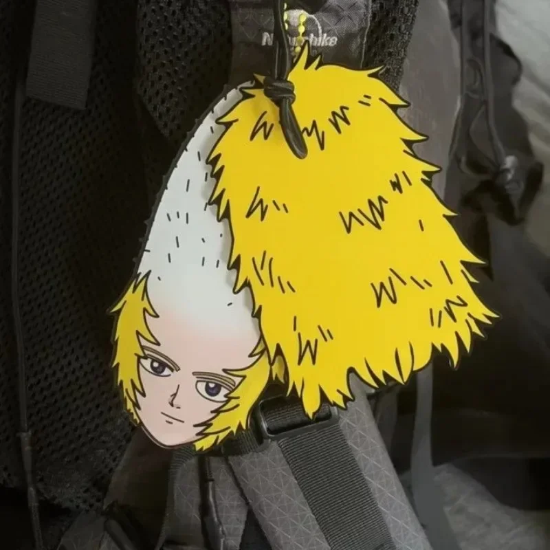 Hanazawa Teruki Anime Keychain Mob Psycho Funny Goods Acrylic Keychain Hage Teru Key Ring Bag Pendant Ornament Design Cute Gift