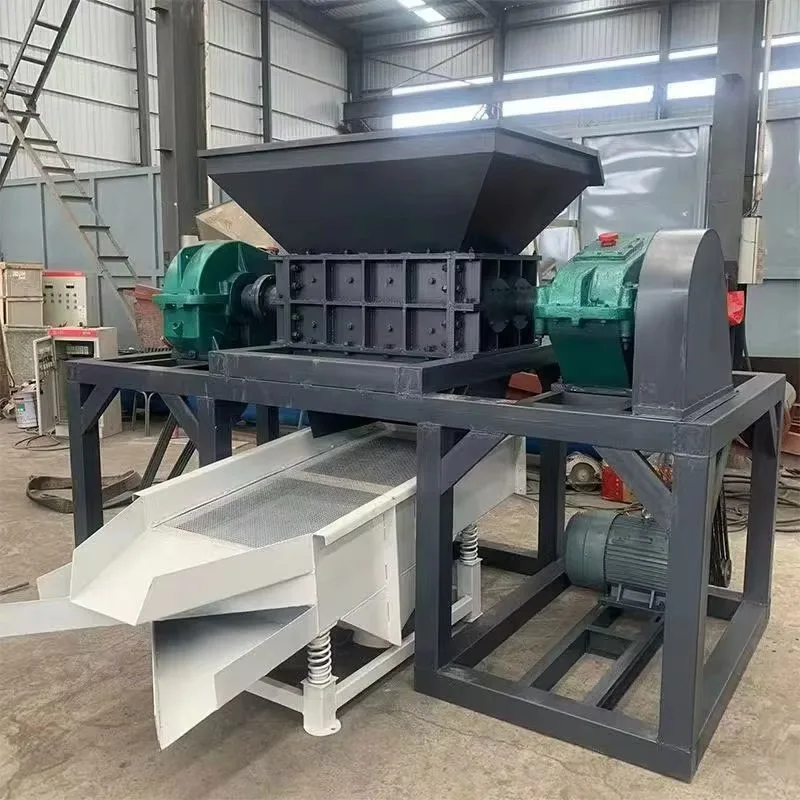 Customized Waste metal shredder Scrap Stainless Steel Aluminum Cans Copper Wire Shredder Heavy Duty Car Shell Shredder