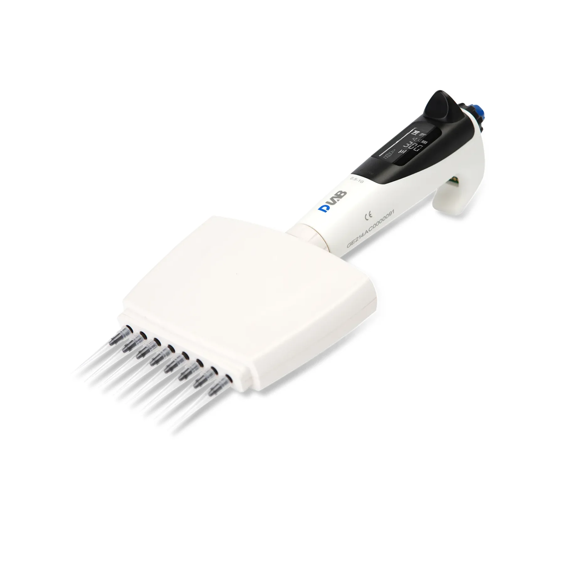 Pipetta elettronica micro pipetta con display digitale da laboratorio efficiente multicanale