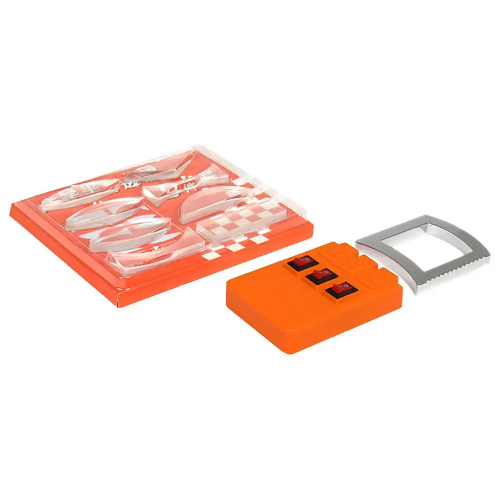 Optical Experiment Kit Convex Lens for Science Physical Optics Physics Prism Plastic Multifunction Reflector Refraction