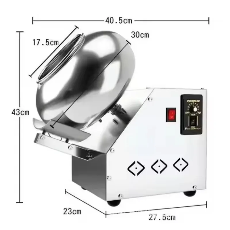 

Automatic Nut Peanut Coating Sugar Caramel Peanut Bread Crumbs Nut Coating Pan Machine Nuts Processing Machines