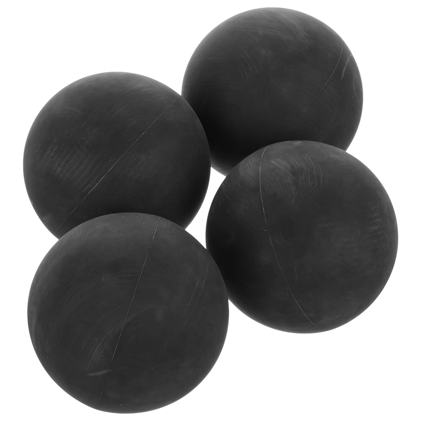 

4Pcs Rubber Training Ball High Elastic Reaction Ball Hollow Lightweight Design for Competition Practice Multifunctional Sports