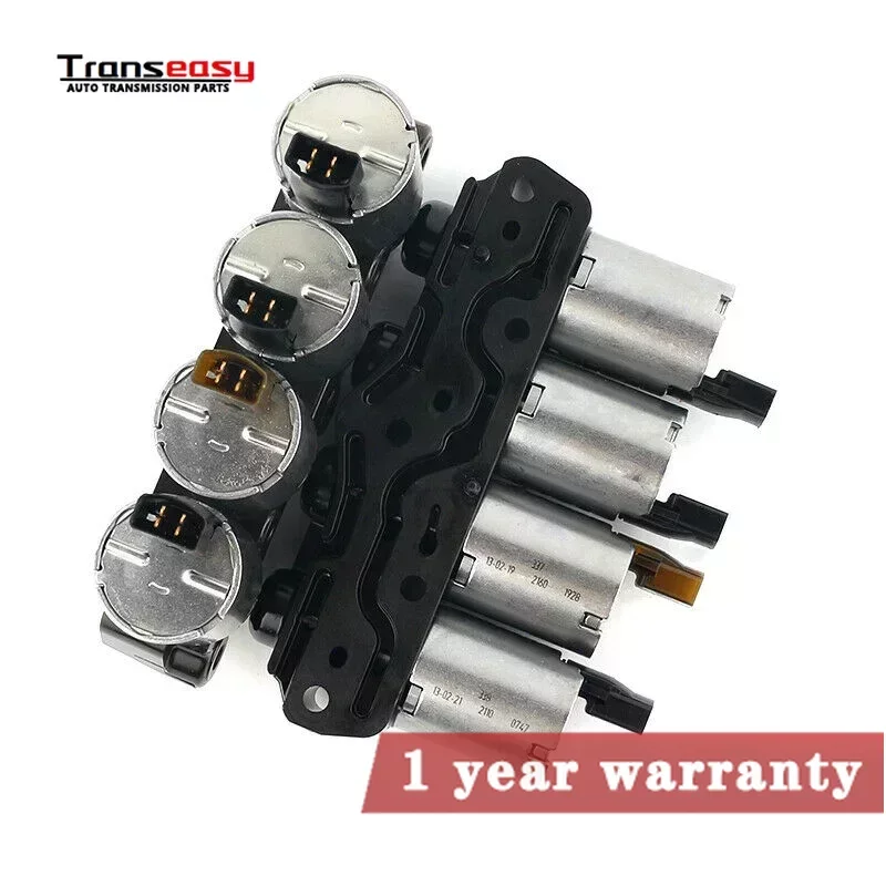 0AM DQ200 solenoidi di trasmissione 2 pezzi 7 velocità vestito per Volkswagen Audi Skoda