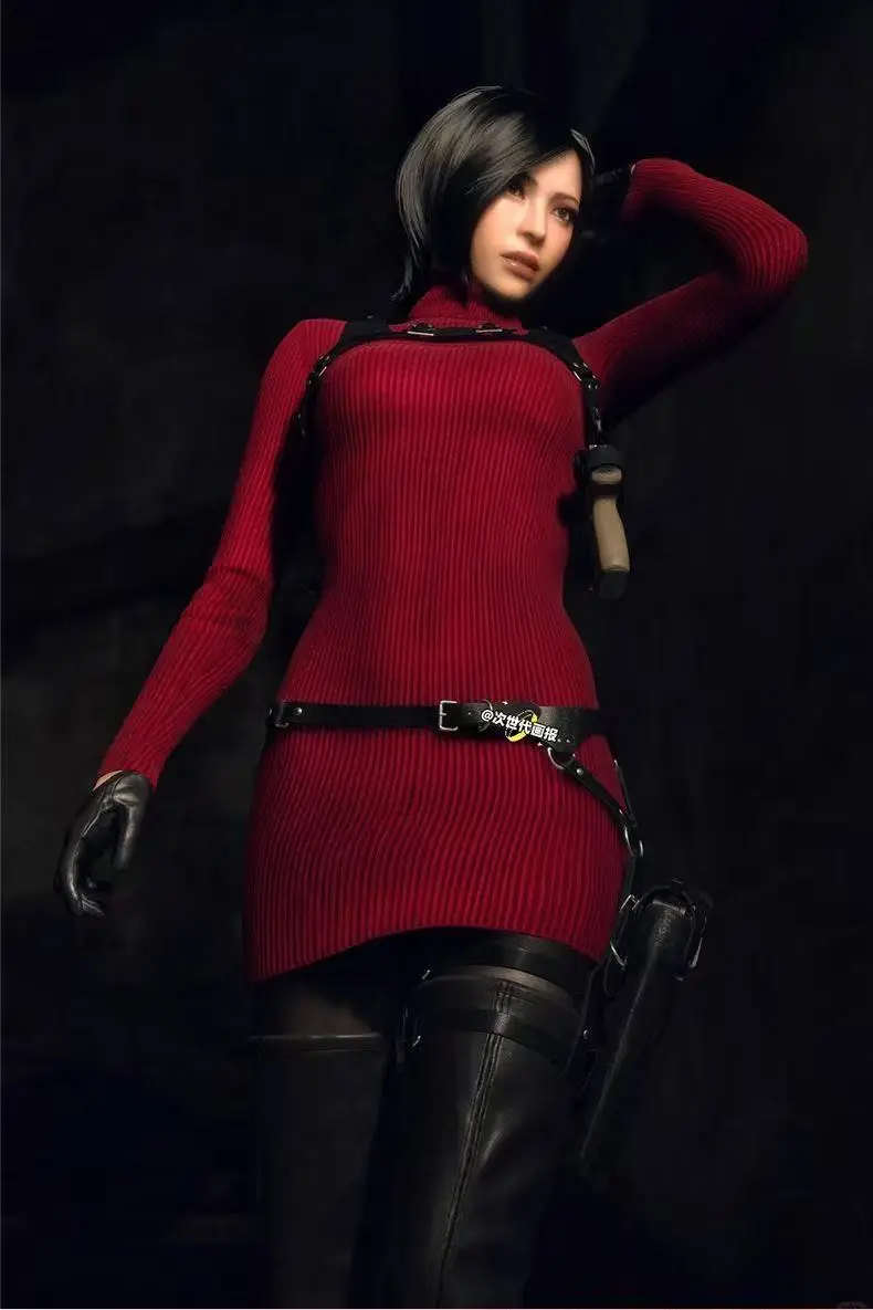 

Cosplay Dress Game Inspired Outfit Suitable for Halloween and Christmas