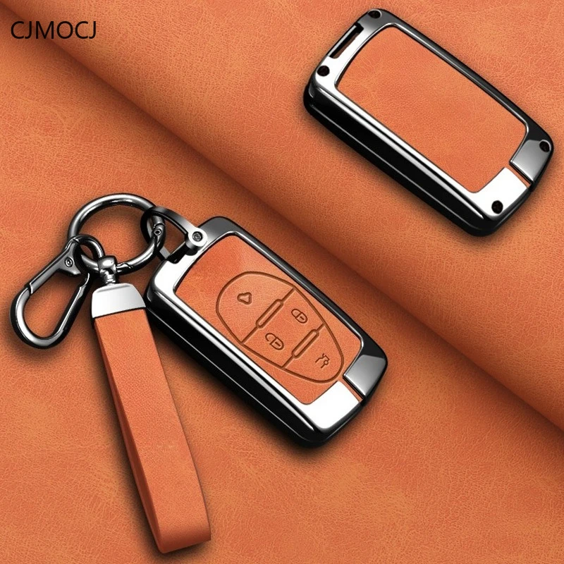

Premium Zinc Alloy Key Cover Case for VinFast VF E34 / VF8 / VF9 - Protective Key Fob Shell