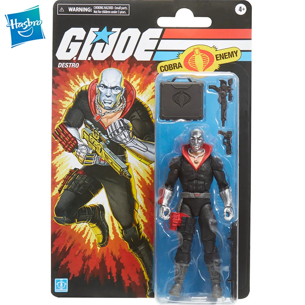 

[В наличии] Hasbro G.I. Фигурка Destro серии Joe Classified, Коллекционная модель, 6-дюймовая игрушка в подарок F4767