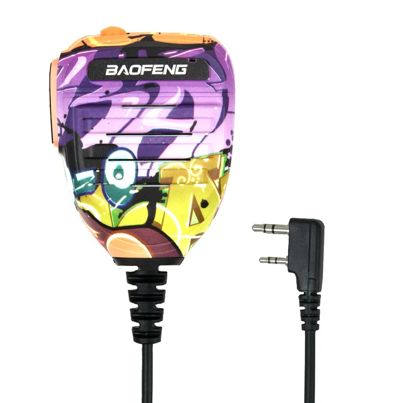 

Baofeng Speaker Microphone for UV10R 5RH X100 UV82 F9HP UV18L Speaker Mic Headset Two Way Radio Handheld Speaker Walkie Talkie