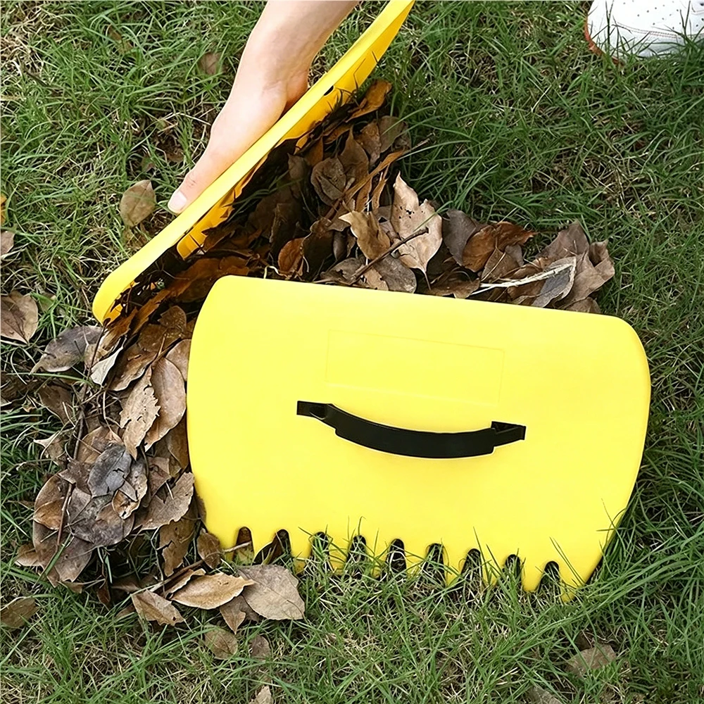 1 Paar Handgehaltene Laubsammelzangen, Gartenwerkzeug zum Aufsammeln von Gras, Unkraut, Stroh und Gartenabfällen – Detail 1
