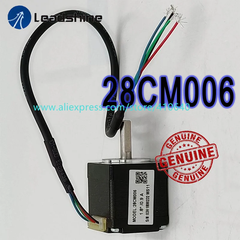 

Genuine Leadshine NEMA 8 Stepper Motor 28CM006 0.06 N.m Torque 32 mm Length Small Size Step Motor