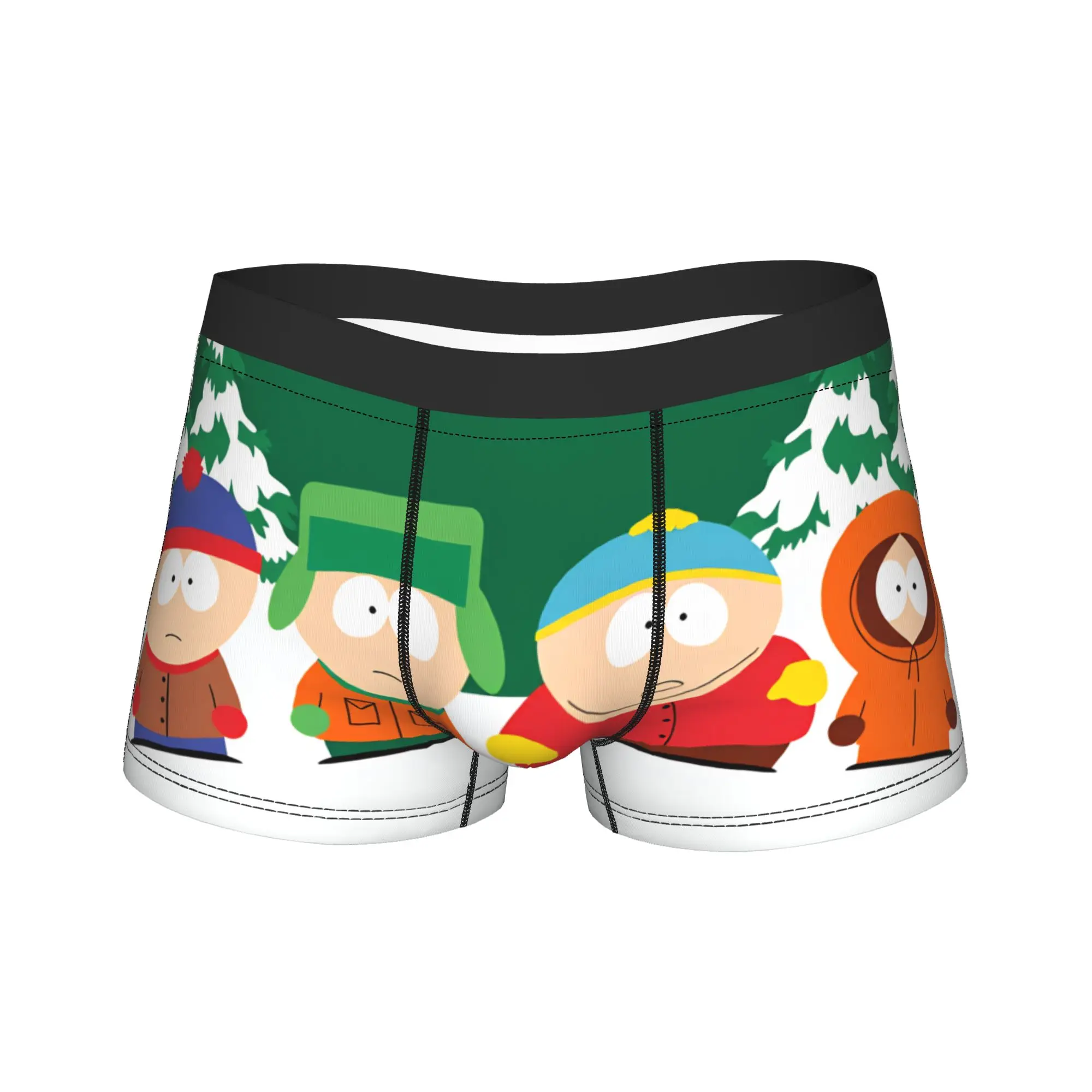 

Нижнее белье Souths Parks, удобные трусы-боксеры с принтом для мужчин, 3D чехол, большой багажник