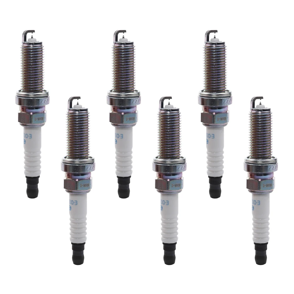 

1/4/6Pcs Dual Iridium Spark Plugs 95029 For TOYOTA AURIS 1.2 2015-2018 C-HR 2016- COROLLA 2019- 90919-01285 DILKAR8J9G 8NR-FTS