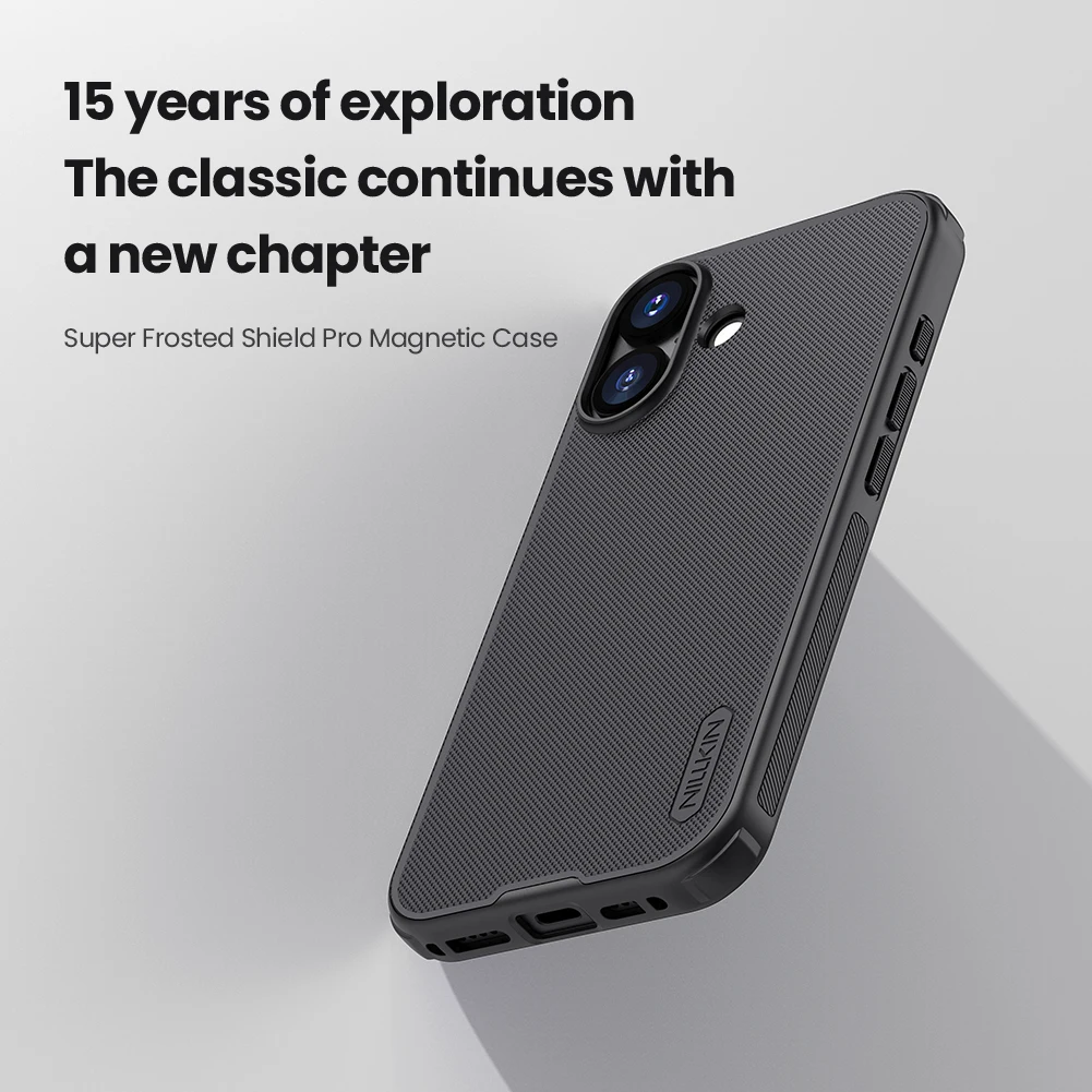 Für iPhone 17 Hülle NILLKIN Passgenaue Hülle Magnetische Super Frosted Shield Matte PC-Abdeckung für iPhone 17 – Detail 3