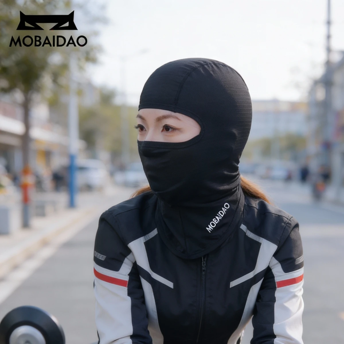 

MBD Summer Ice Silk Bike Mask Cap: Anti-UV Sun Protection Breathable Full Face Mask for Cycling & Outdoor