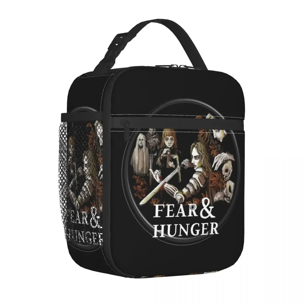 Fear And Hunger Indie Game Icon Insulated Lunch Bags Thermal Lunch Container Leakproof Lunch Box Tote Food Storage Bags Office