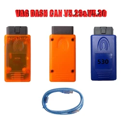 VAG DASH CAN V5.30 V5.29 For V-W AU--DI S-KODA Eeprom Key Programmer Code Scanner Immobilizer Reader Car Diagnostic Tool