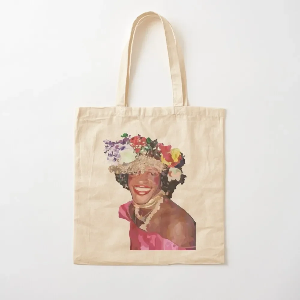 

Marsha P. Johnson Tote Bag shopping trolley bag custom canvas bag