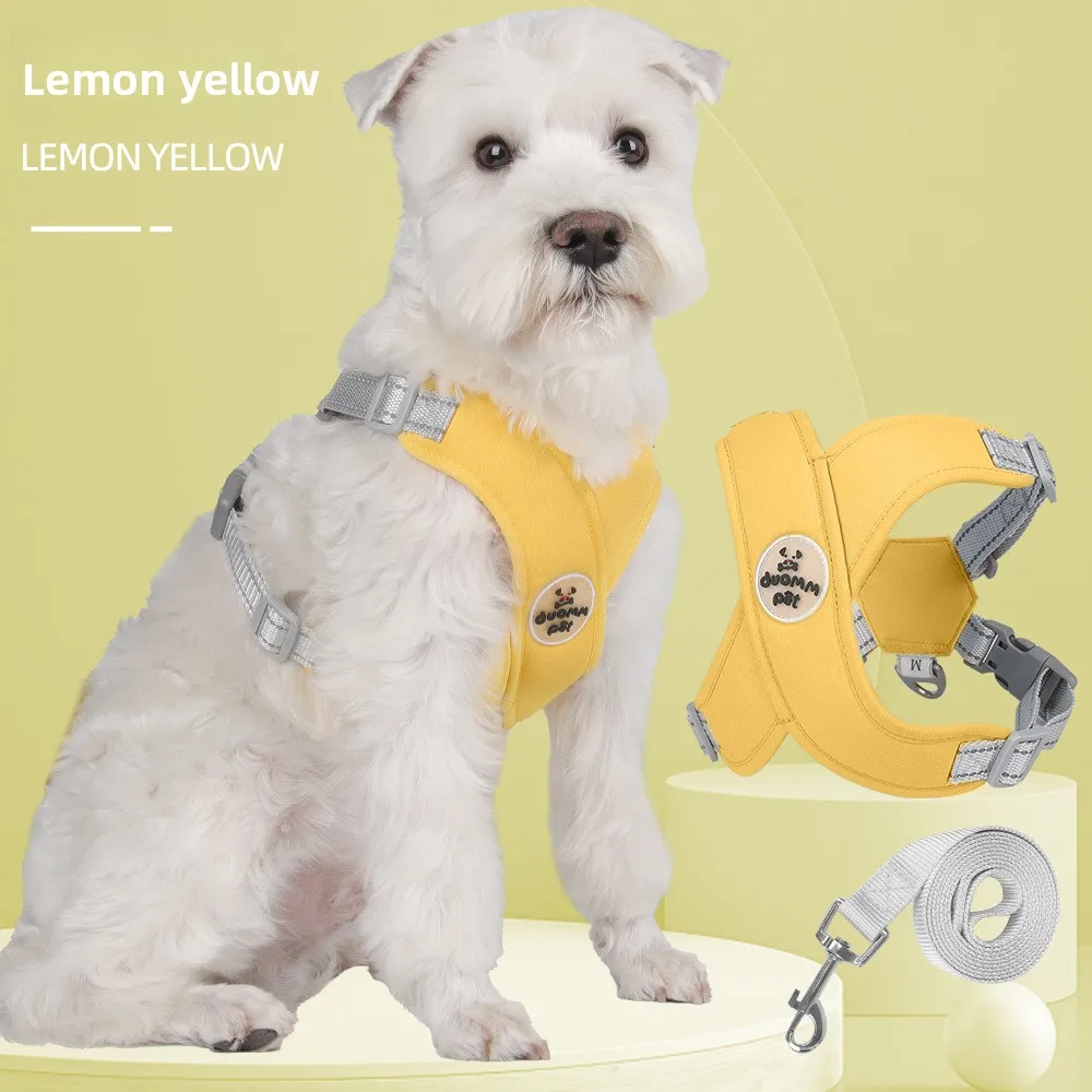 

New pet chest strap vest type dog reflective leash leash dog vest