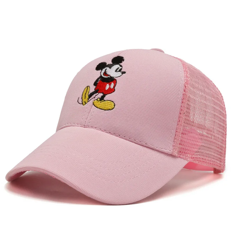 Disney Plus Mickey Mouse Hat Boys Girl Caps Minnie MouseChildren\'s Baseball Caps Spring Hat Adjustable Kids Brithday Gift 3-8Y