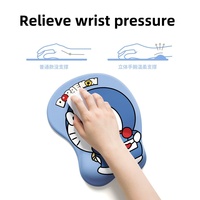 Doraemon Keyboard Mouse Laptop Wristband Mouse Pad with Wrist Protect Notebook Environmental Protection EVA Wristband Mouse Pad