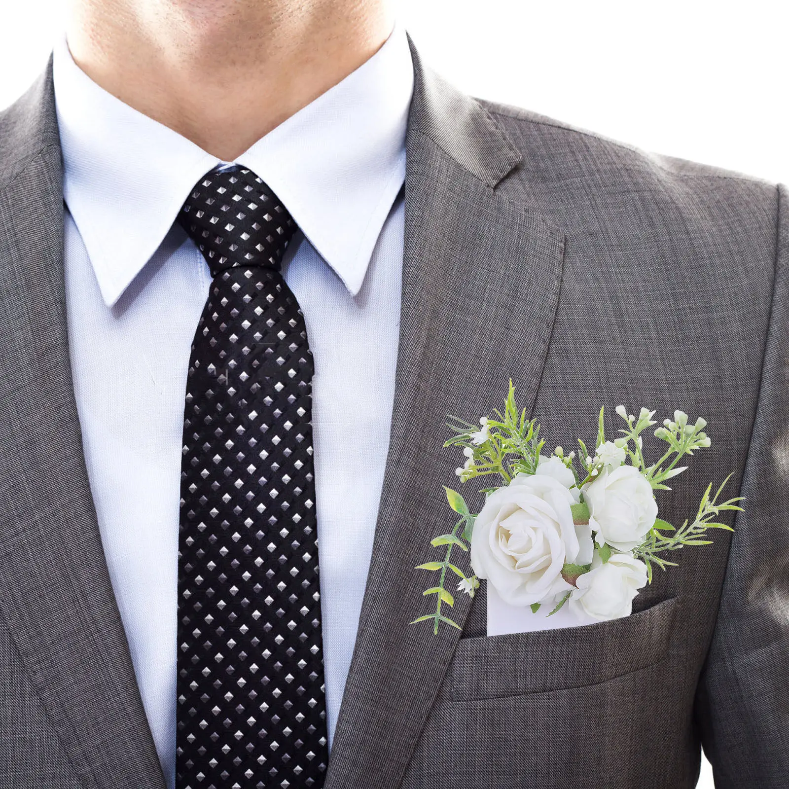 Boutonniere z różami dla mężcz – Men'S Grooming For Marriage recenzja i cena
