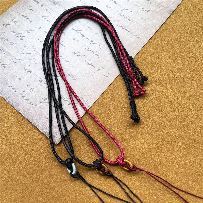 Diy Accessories Braided Jewelry Materials Adjustable Necklace Premium Chain Retro Supplies for Jewelry Pendants for Women