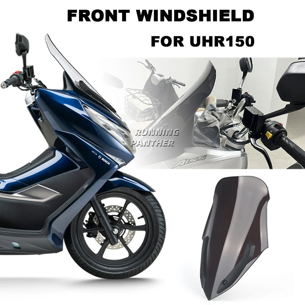 

Motorcycle Front Windscreen Windshield Wind Screen Shield Deflector Guard For Suzuki UHR150 UHR-150 UHR 150