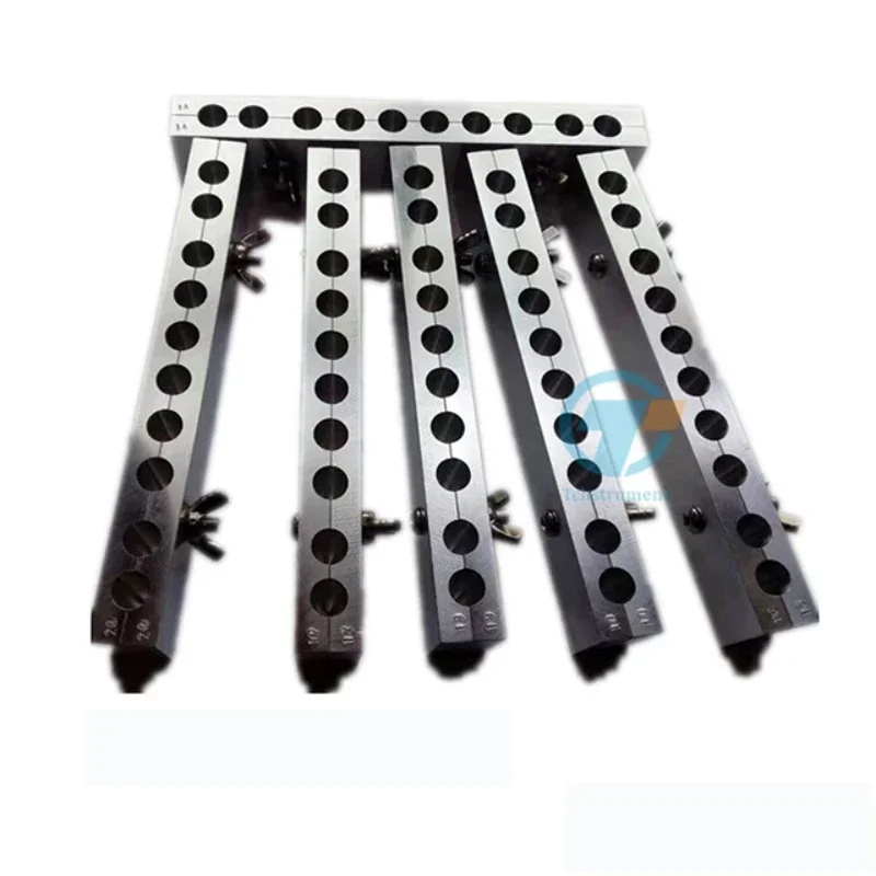 10 Loch torpedo förmige Zäpfchen Aluminium legierung Form Labor wissenschaft liche Forschung spezielle manuelle Form kann angepasst werden