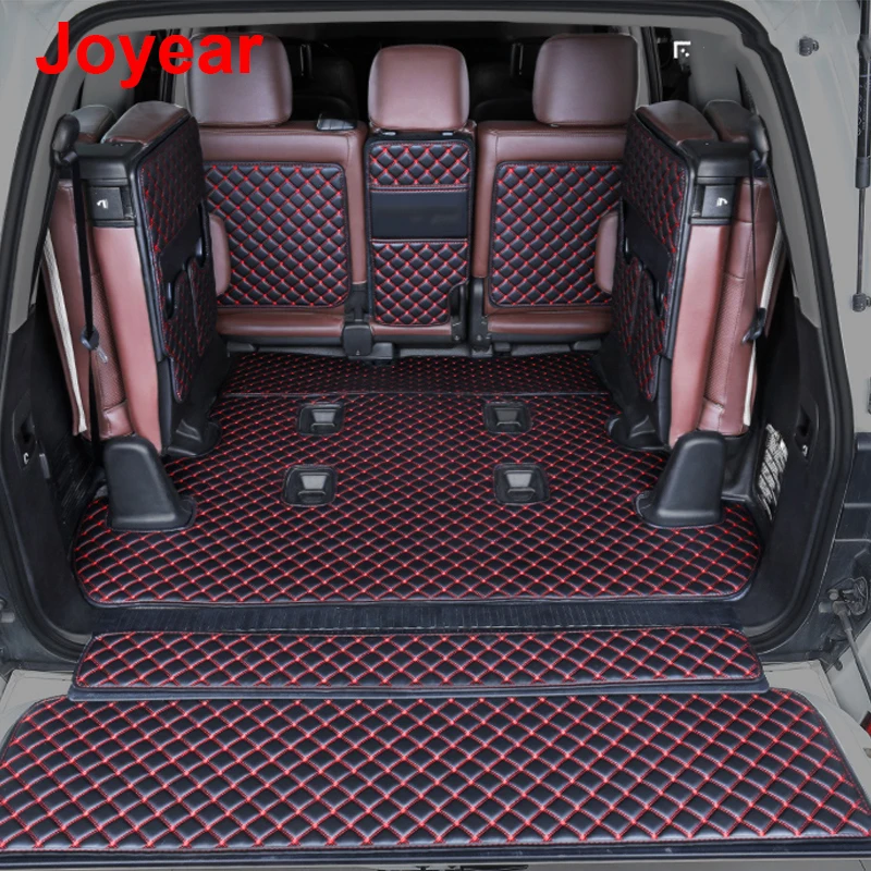 

For Toyota Land Cruiser LC200 2010-2018 Car Trunk Mat Anti-kick Mat Anti-Dirty Protector Cover Waterproof Pads Accessories