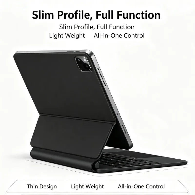 Bluetooth Wireless Keypad Folio Shell For Xiaomi Pad 7 Pad 8 Pad 8 Pro 11.2 Inch Smart Wake Sleep Tablet Cover
