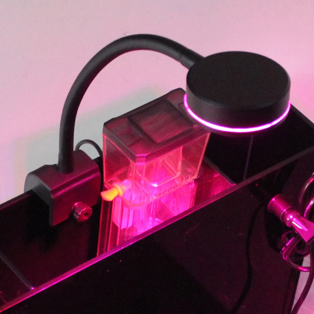 

Q2-C Pico Refugium 18W Full Spectrum Aquarium Light With Timer 90V-240V Metal Tube Adjustable Angle 12-18inch Tank Light