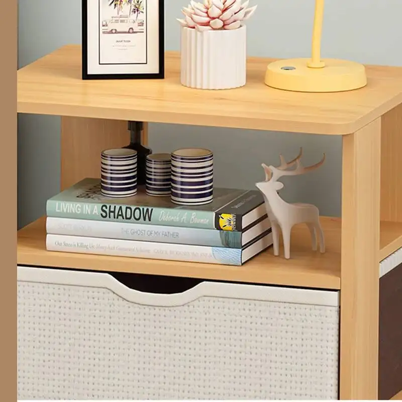 

Dresser Nightstands Cheap Mobile Auxiliary Tables Bedroom Living Room Cabinets Mesita De Noche Furniture for Bedroom ZY50CT