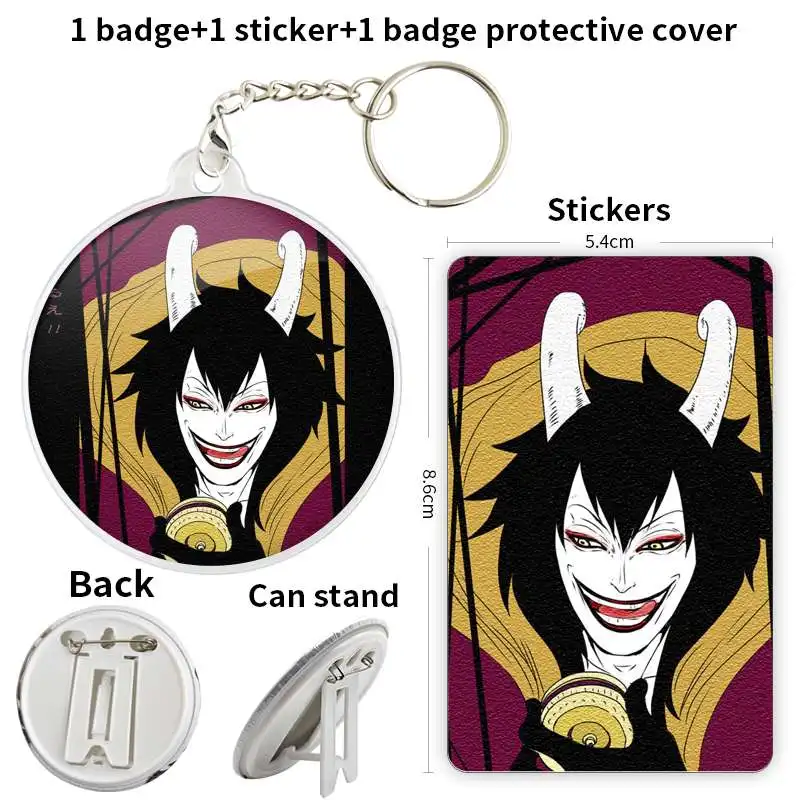 Caesar Clown Anime Character Game Soft Button Badge Brooch anchor Peripherals Pininsignias personalizables Fashion Pendant Metal