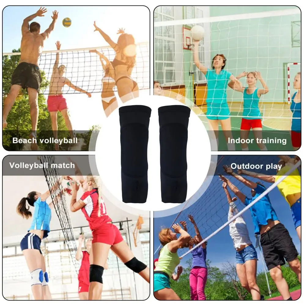 Volleyball Sleeves Breathable Arm Sleeves Soft Breathable Volleyball Arm Sleeves with Thumb Hole for Sweat for Enhanced