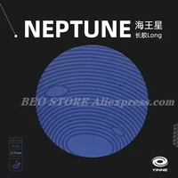 YINHE Neptune Pips-Flámina superior de goma para tenis de mesa Long Galaxy, ping pong OX con esponja