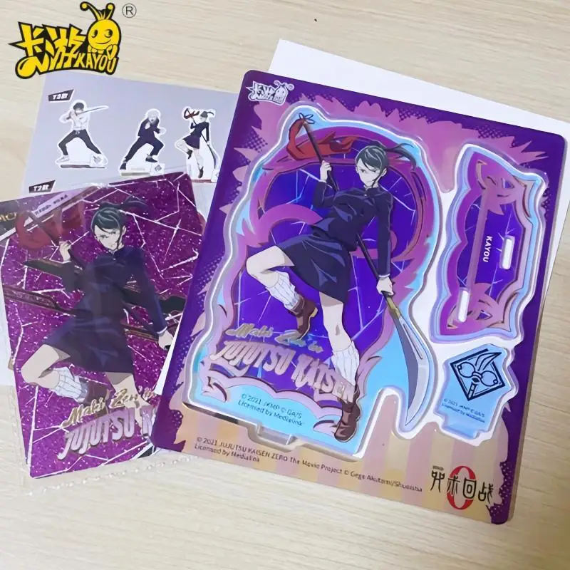 KAYOU Original Jujutsu Kaisen Acrylic Stand Figure - Eiga Rinne Version Collectible Cards Anime Peripheral Ornaments Cards Gifts