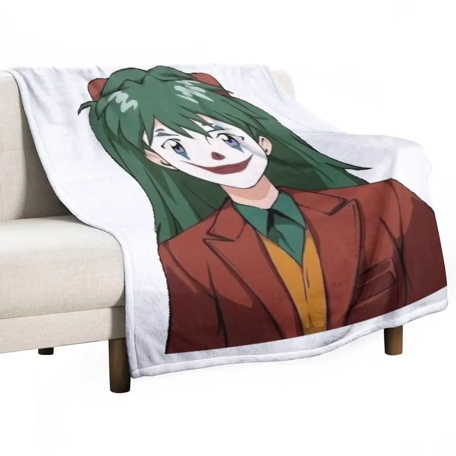 

Joker Asuka Throw Blanket Durable Warm Blanket for Daily Home Use
