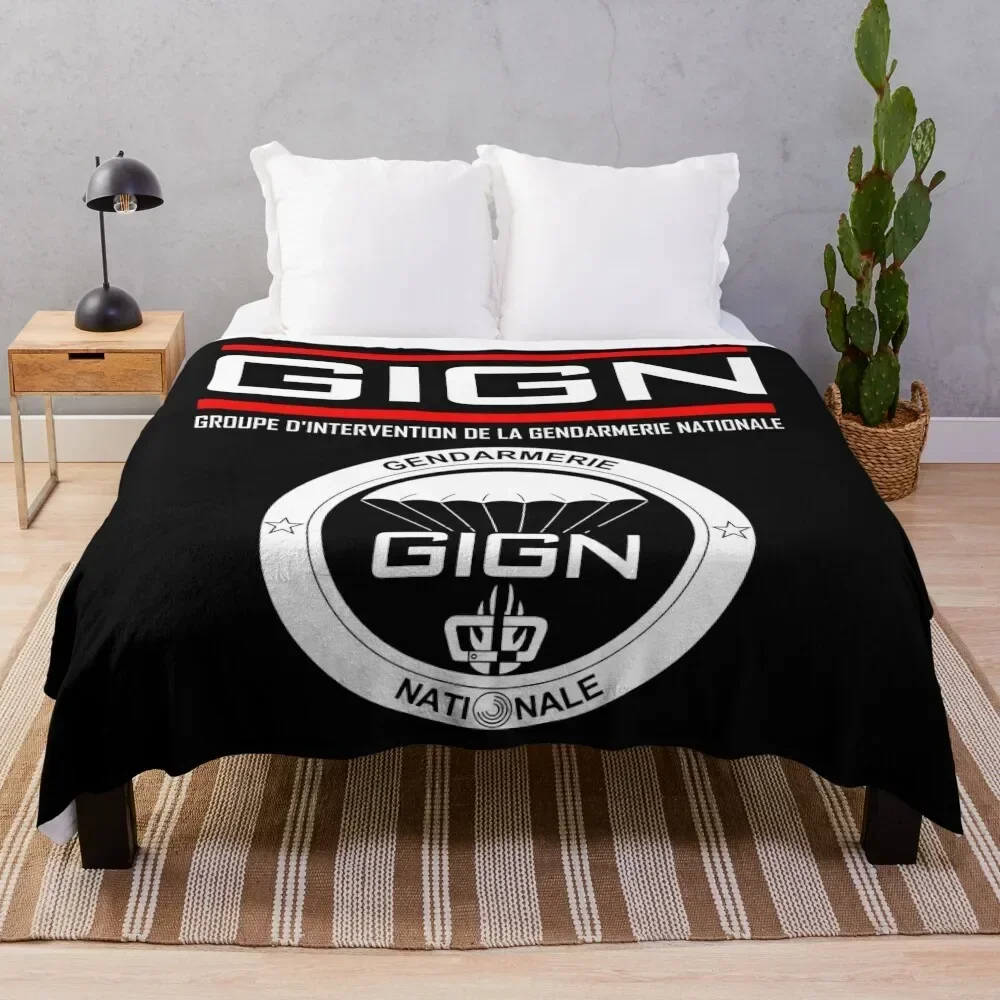 

GIGN National Gendarmerie Intervention Group Throw Blanket blankets ands Winter beds Sofa Quilt Sofa Throw Blankets