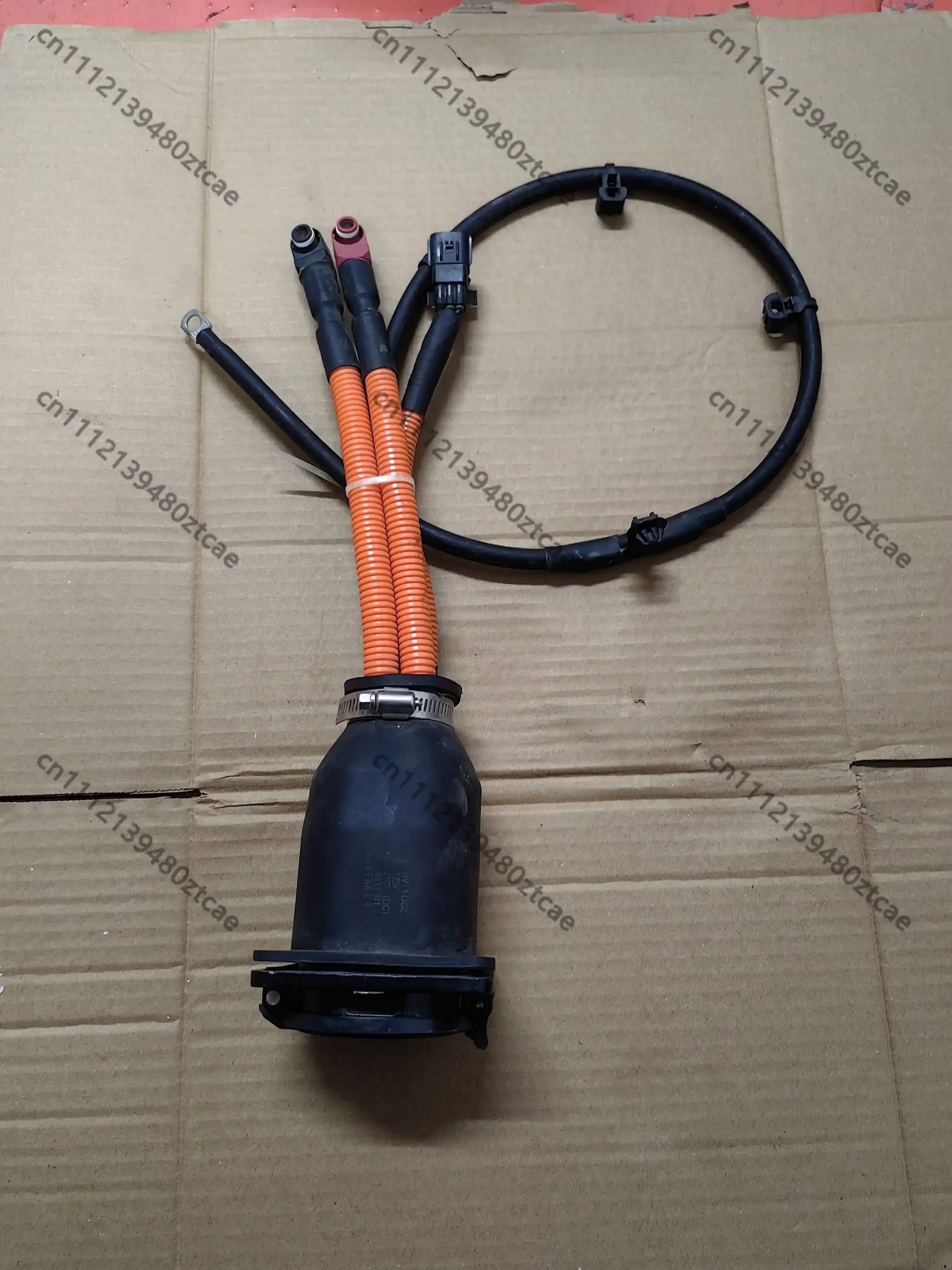 DC Fast Charging Inlet Port Socket Plug Replacement Parts Fit Mini Electric Car DC Quick Charging Body Connector Spare Parts