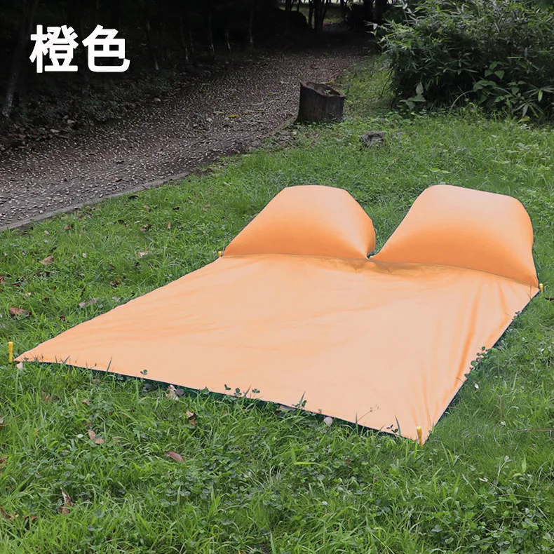 

Camping Mat Waterproof Air Pillow Picnic Mat Outdoor with Pillow Portable Moisture Cushion Beach Grass Mat Camping Materac