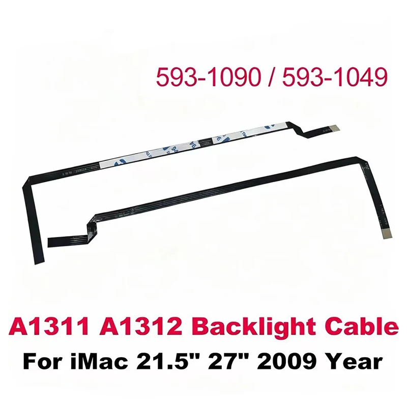 

New V-Sync Inverter LCD Backlight Connection Flex Cable For iMac 21.5" 27" A1311 A1312 593-1090 593-1049 2009 Year
