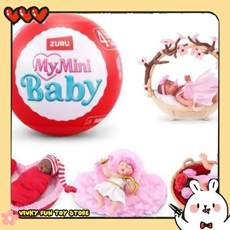 

New Genuine My Mini Baby Blind Box Valentine'S Day Collection Baby Cupid Anime Figures Baby Mystery Box Holiday Gift Toy