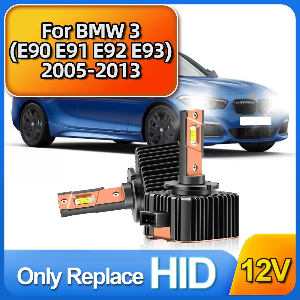 

Светодиодная фара D1S Canbus 35000LM 110 Вт, супер яркая для BMW 3 (E90 E91 E92 E93) 2005 2006 2007 2008 2009 2010 2011 2012 2013