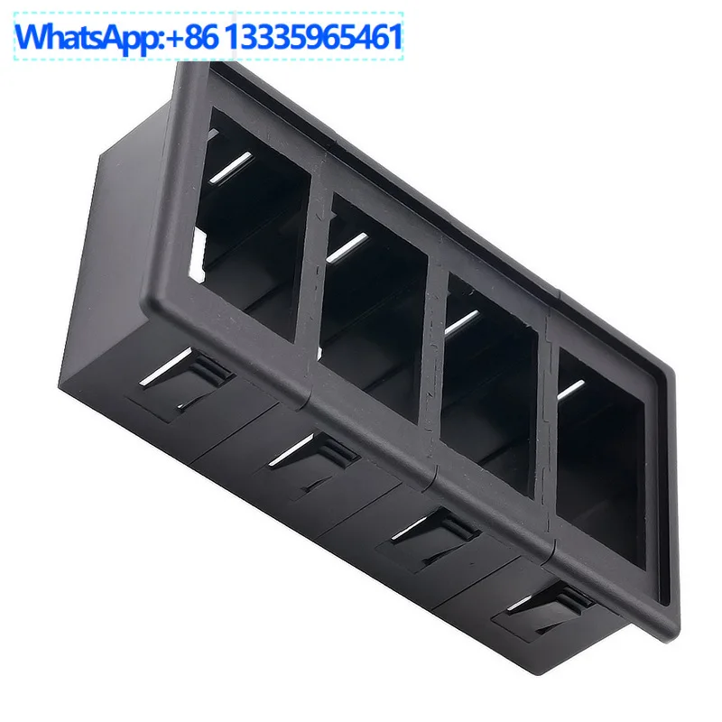 combinaison-de-commutateurs-pour-voiture-yacht-rv-cadre-d'installation-panneau-combine-multi-positions-cadre-fixe-4-groupes-de-cadres-10-pieces
