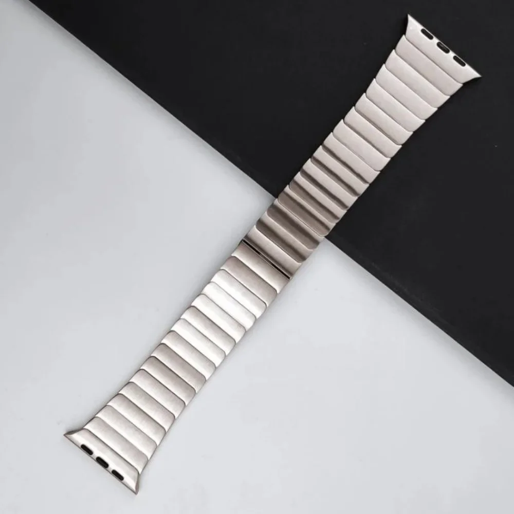Stainless Steel Strap for Apple Watch Band Ultra 2 49mm 46mm 42mm 45mm 41mm 44mm 40mm Metal Link Band for iWatch 10 9 8 7 6 5 SE