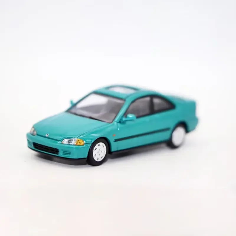 for 1995 Civic Coupe EJ1 1:64 Diecast Alloy Model Classic Sports Car Simulation Static Display Ornament Finished Toy