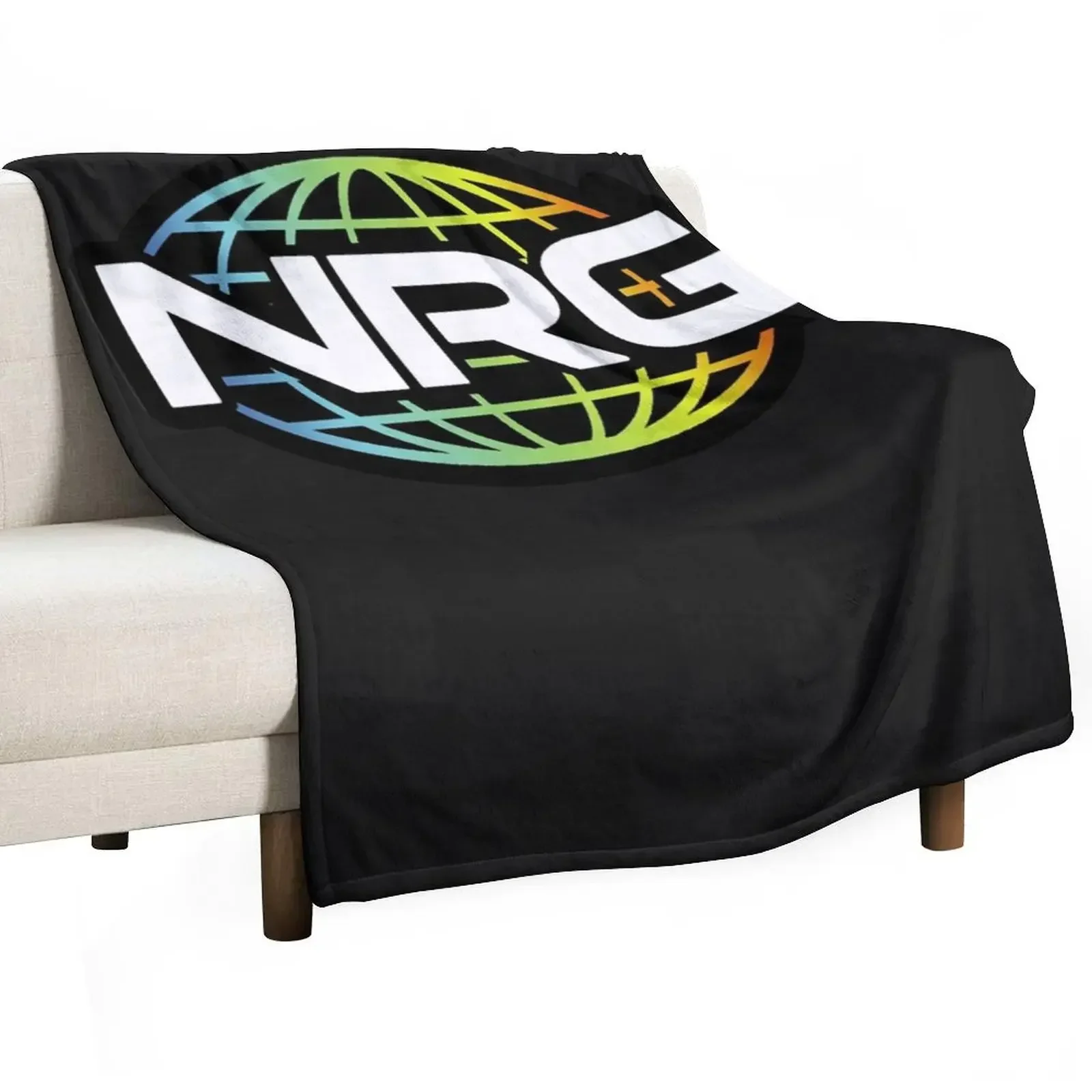 

The solid team ^nrg Throw Blanket Fluffy Shaggy Soft Beds Blankets