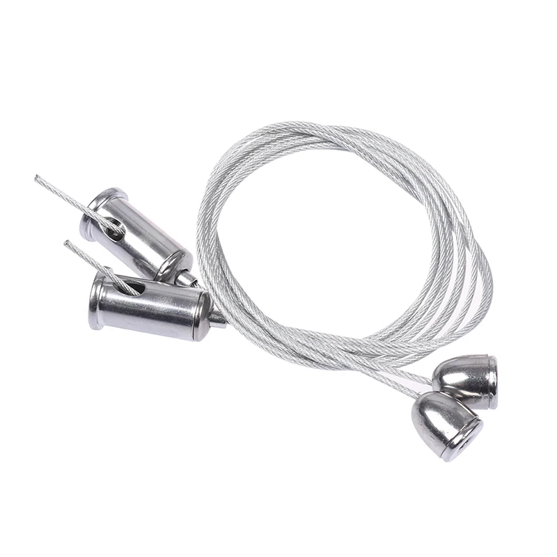 High Quality 2 Wires/set 1m Steel Cable For Lifting Various Panel Lights Used Widely Office Lighting Fittings