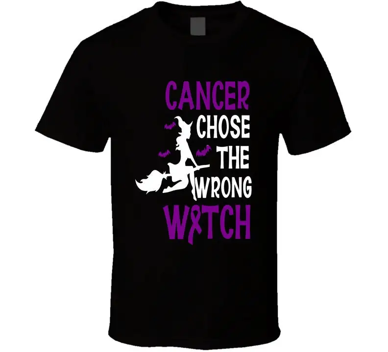 

Футболка Pancreatic Cancer Choose The Wrong Witch