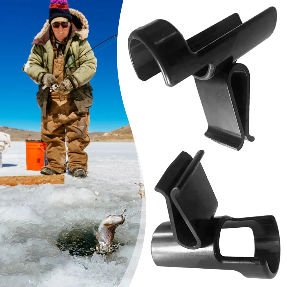 2 Pcs Fishing Rod Rack Fishing Pole Holder Fishing Rod Organizer Ice Fishing Rod Holder  Ice Fishing Pole Rod Racks