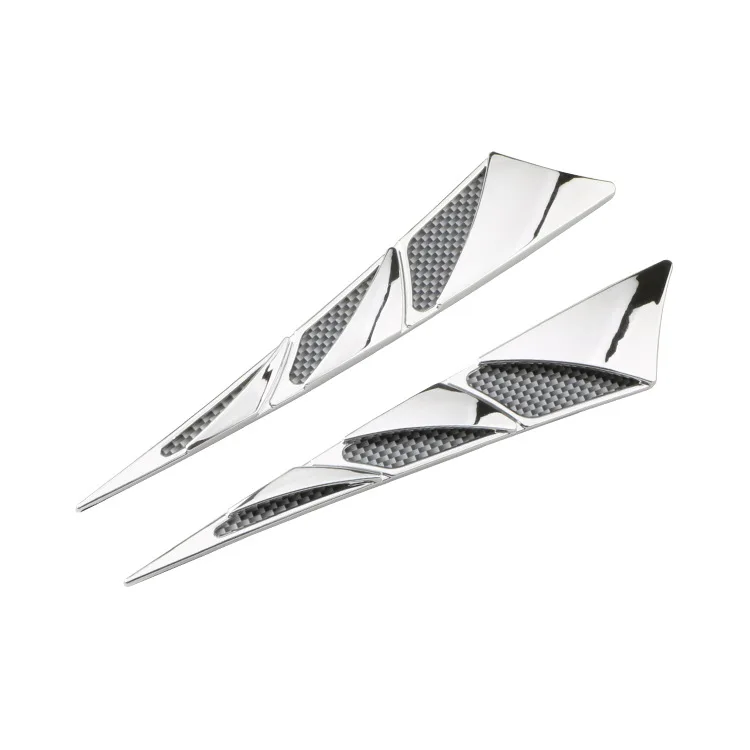 

Car modification air outlet fender, General Motors mudguard shark gill false air outlet anti-scratch adhesive decorative sticker